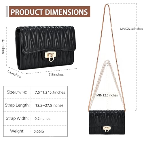 Image of Stylish Small Crossbody Bag for women - Compact Phone Bag & Wallet, Lightweight & Perfect for Work, Travel, or Casual Outings