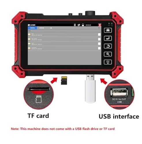 Testeur OTDR installation large bande et maintenance fibre optique 5.5" - 4