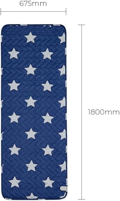 HanIl Blue and White Stars Electric Heating Mat Electric Warming Mattress Pad with Temperature Controller (Small Size)