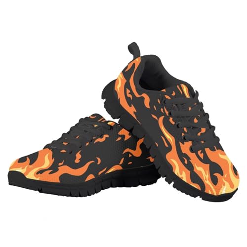 Boys Girls Shoes Non Slip Athletic Running Walking Kid Lightweight Lace Up Sneaker Breathable Mesh Upper Sport Shoe2