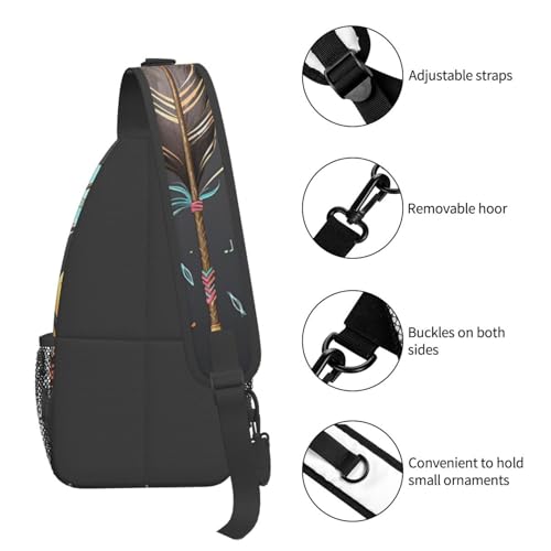 Bolso Cruzado Pequeño para Senderismo Unisex miniatura 5