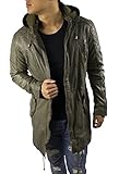 lederjacken24 outlet Sehr weiches und beispiellos hochwertiges Lamm Leder (Nappa) im stylischem Dunkelgrün.