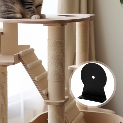 Soporte de pared para poste rascador de gato Toyvian miniatura 2