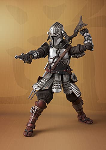 Image of TAMASHII NATIONS - Star Wars: The Mandalorian - Ronin Mandalorian & Grougu (Beskar Armor), Bandai Spirits MEISHO Movie Realization Action Figure