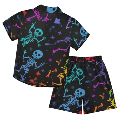 Image of Boccsty Red Strawberry Boy Summer Shorts Sets Hawaiian Toddler Boys T-Shirt & Pants 2 Pcs 3T-10T