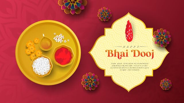 Popcorn Fusion Bhai Dooj with Badam & Kishmish Jars, Moli, Roli, Chawal, Chandan, Mishri for Brother-500gms 4