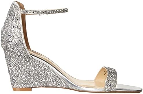 Betsey Johnson womens Sb-debie Pump, Silver, 6.5 US | Image 5