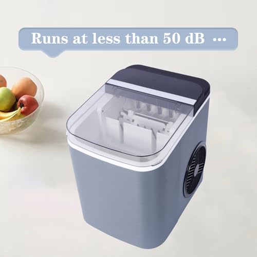 Fabricadora de hielo compacta de mesa, 26 lbs/día miniatura 5