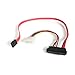 StarTech.com 18in SAS 29 Pin to SATA Cable with LP4 Power - 18in SAS 29 pin to SATA Cable - 18in SFF 8482 to SATA (SAS729PW18), Red