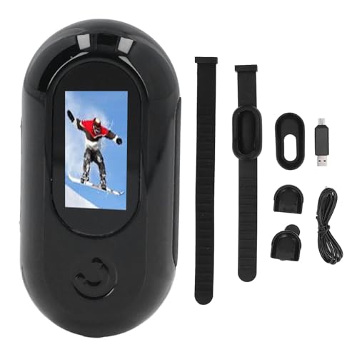 Gavigain HD Pet Camera, Lightweight and Portable, Action Camera, Multiple Recording Modes, OTG File Transfer, Long Lasting Battery for Pets (Black)