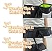 ChildePet Treat Pouches for Pet Training and This Dog Treat Pouch Perfect for Outdoor Training, Walking, Traveling - 500ml Storage for Pet Food, Treats, Toys (Black)