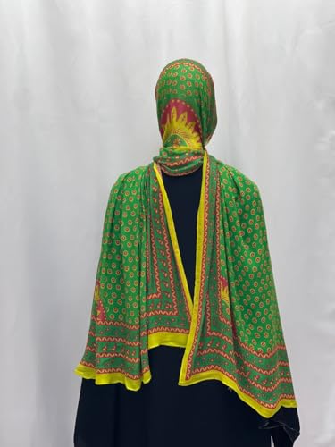 Exclusive Printed Modal Hijab – Elegant & Comfortable Asba Collection2