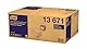 Tork 13671 Xpressnap Snack Extraweiche Weiße Spenderserviette mit Blatt-Design / 2-lagige Papierserviette mit 1/4 Falz für Serviettenspender N10 / 8x5x100 (4000) Servietten / 21,6 x 21,3 cm (B x L)