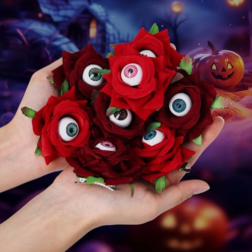 Suncalla 8 Pzs Clips de Pelo Halloween Broches Decorativos miniatura 3