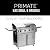 GRILLA Primate Gas Grill & Griddle with Clearview Grease Management System, Heavy-Duty Stainless Steel Design, 490 Square Inches of Cook Space for Grilling, Outdoor Grilling, Outdoor Cooking