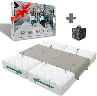 [Bed Bridge Twin to King] Split King Gap Filler For Adjustable Bed - Mattress connector replaces a Mattress Gap filler and Better Bedder Band. Twin to King Bed Converter Kit to Join two Twin Beds