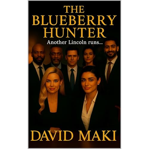 The Blueberry Hunter Audiolibro Por David Maki arte de portada