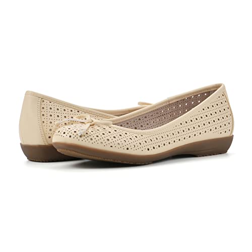 Image of CLIFFS BY WHITE MOUNTAIN Women's Cheryl Cushioned Ballet Flat