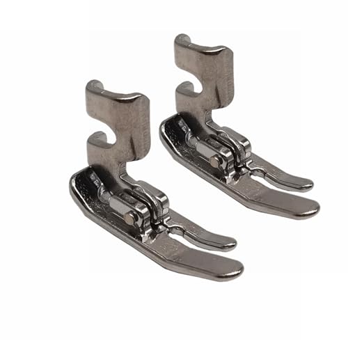 HONEYSEW 2PCS Low Shank Prensatela Recta 0.4" Ancho miniatura 1