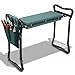 2mGoods kniebänke grün, Gartenhocker weiches Kniekissen, 2 in 1 Eva-Schaumkisse mit 1 Taschen, klappbar, Kniehilfe Gartenarbeit, bis 150 kg, HBT 50x60x27,5cm, Gartenbank (GC-007)