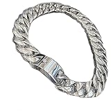 Men's Huge Cuban Link Hip Hop Chain Silver 316L Stainless Steel 30MM Thick 24" Necklace