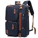 Produktbild 15,6 Zoll umwandelbar Rucksack Aktentasche Messenger Schultertasche Business Laptop Rucksäcke Casual Daypacks Schultasche Multifunktions Reisetasche Schwarz