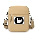 Quantité : 1 sac Cha Station Energy Vehicules Protect Environment Sac à bandoulière pour téléphone portable Sac à main Sac à main Mini sac à bandoulière