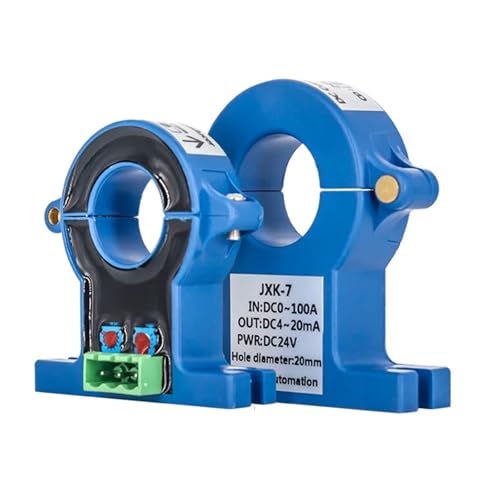 Sensor Hall perforado para detección de corriente DC 0-150A y salida analógica de 0-20mA 4
