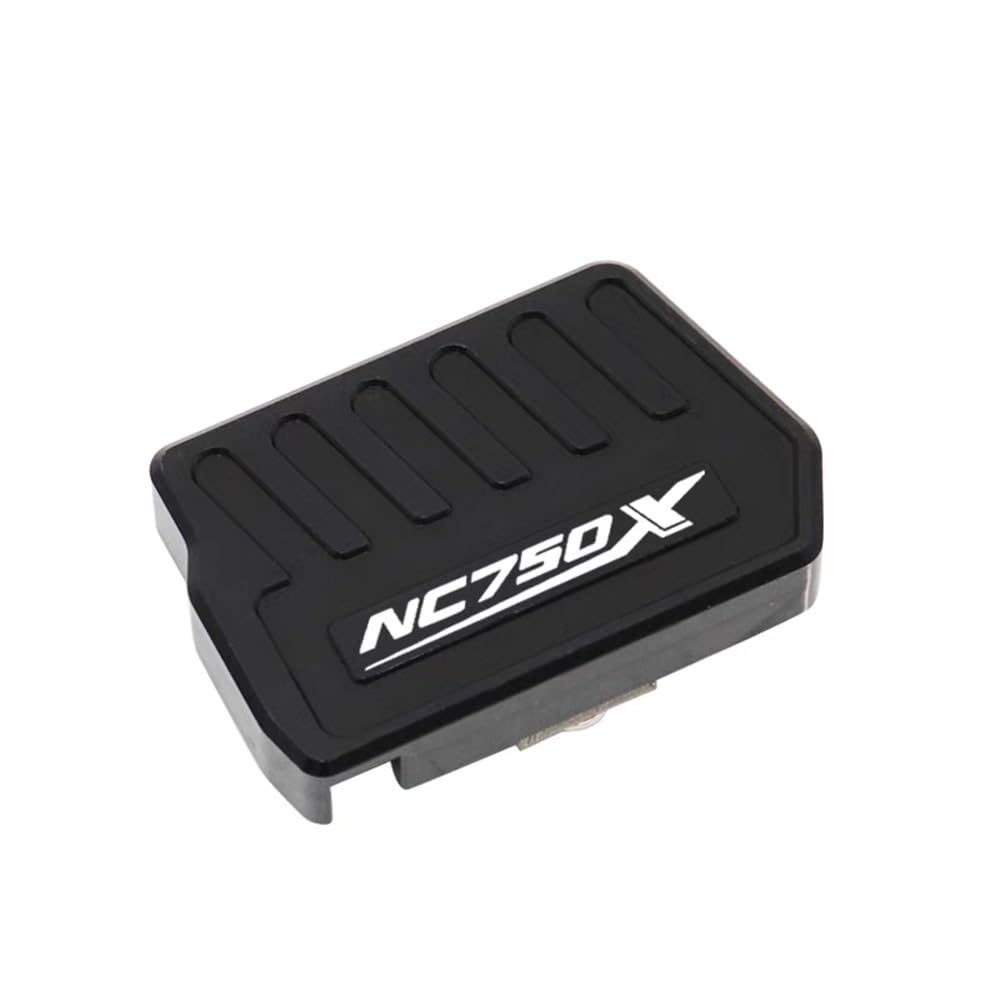 Motorrad Bremspedal Für NC750X NC 750X 2014-2023 Motorrad Hinten Fuß Bremshebel Pedal Vergrößern Verlängerung Peg Pad Extender(Black)
