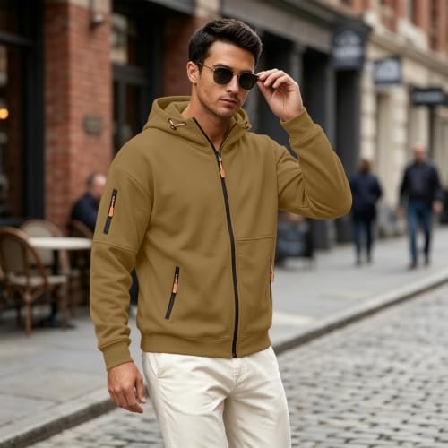 Tactical Hoodies for Men Tactical Hoodie Sweatshirt with Hood Sweat Shirt - image 3