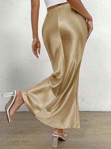 Beach Women's High Waist Hem Skirt for Party Maxi Women2