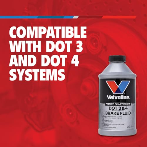 Image of Valvoline DOT 3 & 4 Synthetic Brake Fluid, 12 oz