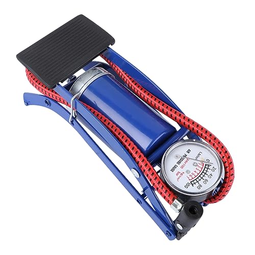 POPETPOP 150psi Activated Floor Pump Portable Tire Inflator Multi-Functional Valve