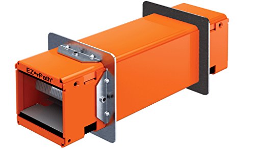 EZ PATH (EZDP33FWS) SERIES 33 UP TO 4 HOURS FIRE RATING PATHWAY DEVICE WITH SQUARE WALL PLATE KIT 3in x 3in (76mm) SQUARE OPENING