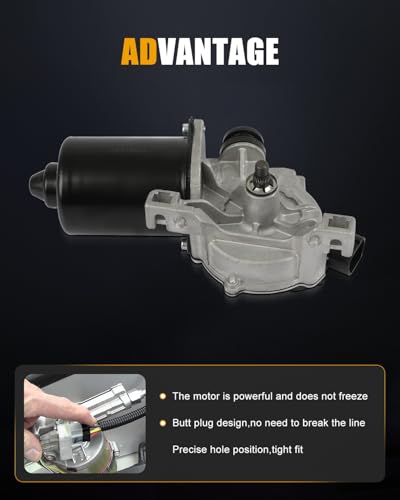 Image of ROADFAR Front Windshield Wiper Motor Replacement for 2019-2022 for Chevrolet for Silverado 1500,2019-2022 for GMC for Sierra 1500 Limited 84339745;84497548 Wiper Motor 5 Pins