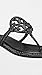 Tory Burch Women's Miller Knotted Pave Sandals, Perfect Black, 7.5 Medium US