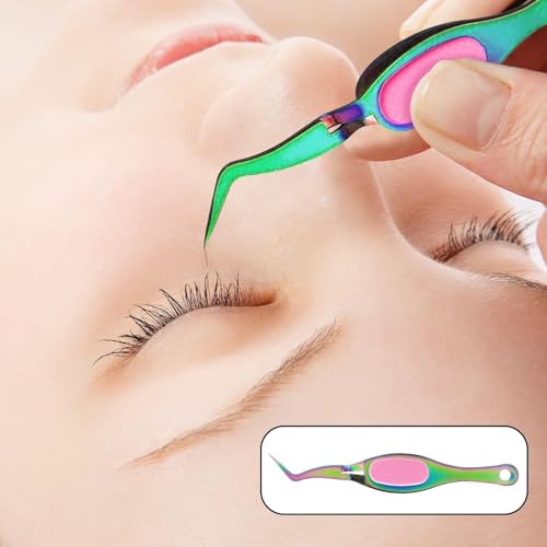 4 Stück Pinzettenwerkzeuge, Gebogene Pinzette, Edelstahlpinzette, Multifunktionale Pinzette, Geeignet Für Schönheit, Maniküre, Schmuckherstellung