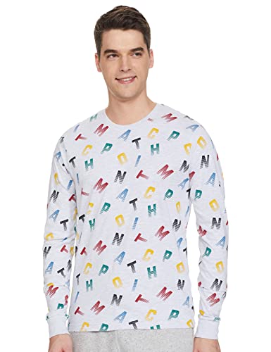 Image of Max Men Printed Slim Fit Sports T-Shirt