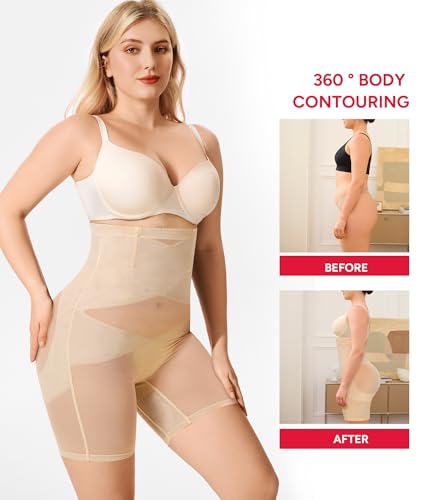 Image of Nebility Womens' Tummy Control High Waist Trainer Body Shaper
