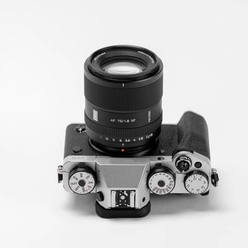 Image of VILTROX 75mm F1.8 EVO XF-Mount Lens for Fuji, APS-C Large Aperture Prime Autofocus Lens for Fujifilm Fuji X-Mount Cameras X-E4 X-E5 X-H1 X-Pro3 X-S10 X-T4 X-T30 XT30II X-T200 X-H2 X-H2S X-T5 X-S20