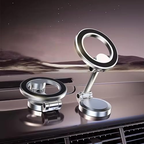 Robustt Magnetic Mobile Phone Holder (Pack of 1) | Super Strong Grip, 360° Rotation, Universal Compatibility, Easy Installation | Secure Adhesive Mount, Ideal for Car, Home, Office, Magsafe Compatible (B0D9K6TLBG) Amazon Price History, Amazon Price Tracker