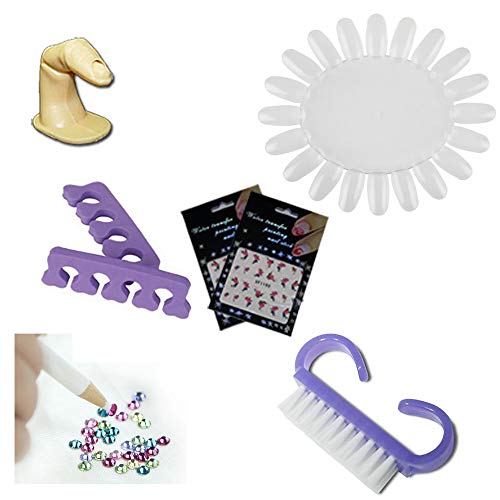 UV Gel Starterset Set, Nagelstudio Set, Anfängerset, Maniküre, Pediküre, UV Farbgele, UV Systemgele, Nailart, French… – Bild 6