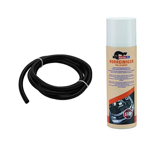 Preisvergleich Produktbild MARDERfix - Schutzschlauch und Vorreiniger - zur Marderabwehr