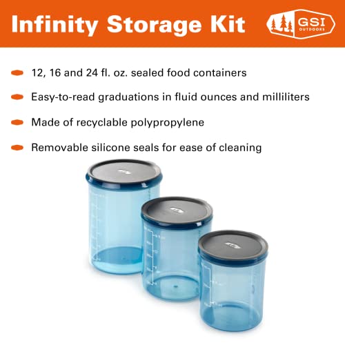GSI-Outdoors-Infinity-Storage-Set-I-3-Piece-Food-Storage-for-Camping-and-Backpacking