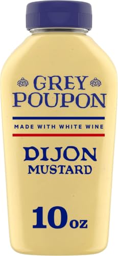 Image of Grey Poupon Dijon Mustard, 10 oz. Squeeze Bottle (Pack of 8)