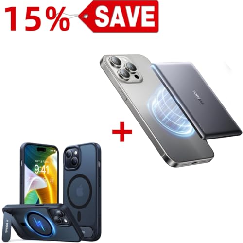 TORRAS 5,000mAh MiniMag Power Bank — Buy Together to Save 15%