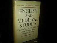 English and Medieval studies presented to J.R.R. Tolkien on the occasion of his seventieth birthday B0000CLLLA Book Cover