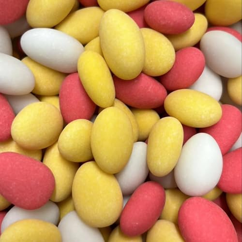 Millar Assorted Sugared Almonds 1kg Bulk Bag Colorful Candy-Coated Almonds Perfect for Weddings Party Favors Events and Gifting Treats in a Range of Vibrant Colors