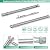 69785 Grill Burner Tubes & 7635 Flavorizer Bars for Weber Spirit I II 200 Spirit E210, E220, S210, S220 with Front Control, Grill Replacement Parts for Weber 15.3 Inch Heat Plate and 18" Burner