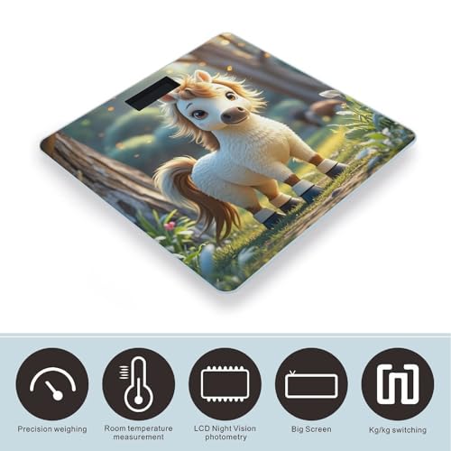 Balanza digital de baño Cupid Arrow Love Horse miniatura 3